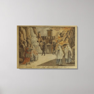 Impressão Em Tela Cena "da flauta mágica" por Mozart, 1795