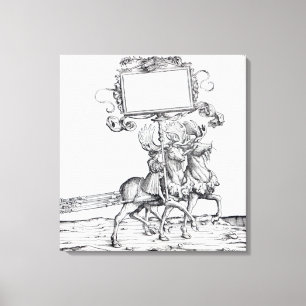 Impressão Em Tela Cena da procissão triunfal de Maximilian