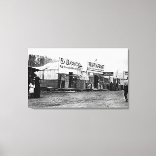 Impressão Em Tela Cena da rua fotografia de Anchorage, Alaska