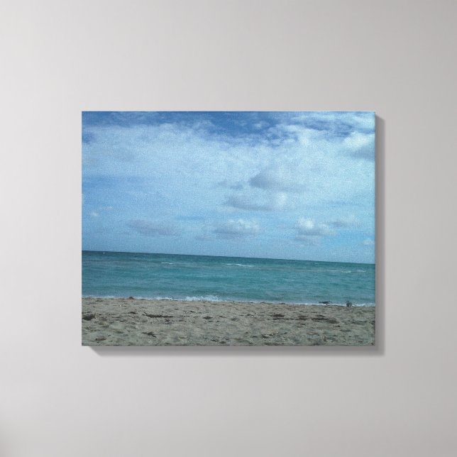 IMPRESSÃO EM TELA CENA DE PRAIA (Frente)