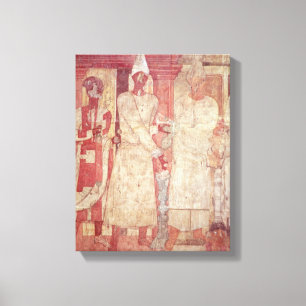 Impressão Em Tela Cena de um sacrifício por Conon e por sua famíli