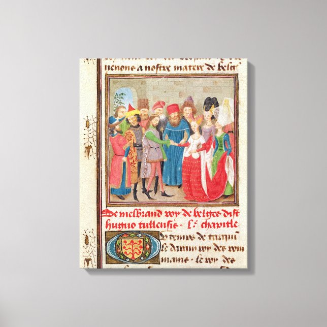 Impressão Em Tela Cena do casamento (Frente)