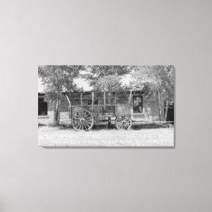 Impressão Em Tela Cena do vagão de Frieght