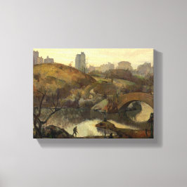 Impressão Em Tela Cena no Central Park (Nova Iorque, NY, EUA)