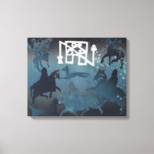 Impressão Em Tela Cena Pictish da caça mim 1995