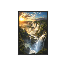 Cenário cinematográfico das Cataratas do Iguaçu Ar