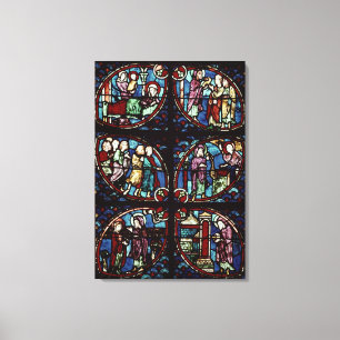 Impressão Em Tela Cenas da vida de St John o baptista