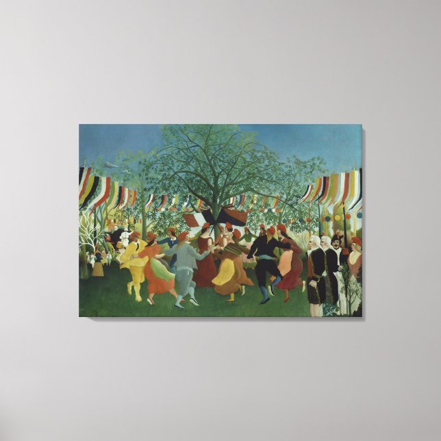 Impressão Em Tela Centenário da Independência por Henri Rousseau (Frente)