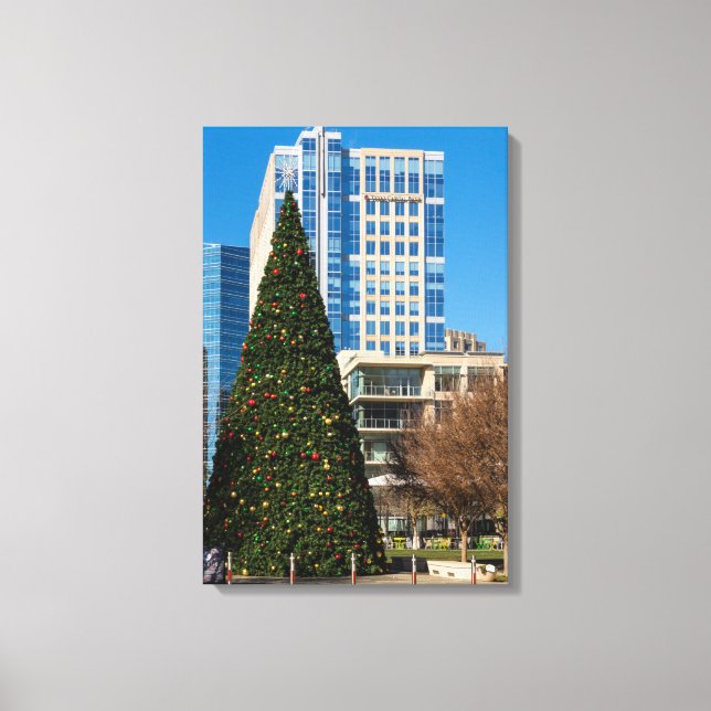 Impressão Em Tela Centro de Natal Dallas (Frente)