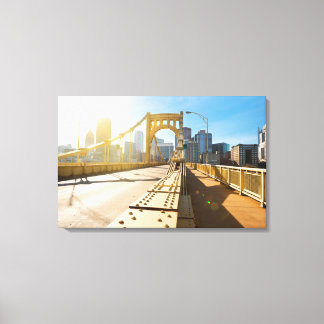 Impressão Em Tela Centro Pittsburgh Pensilvânia