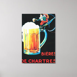 Impressão Em Tela Cervejas de Poster de Promocional de Chartres