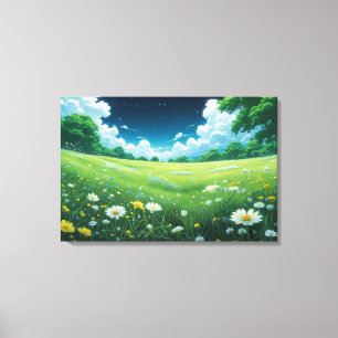 Impressão em Tela Céus do Prado Sonhador