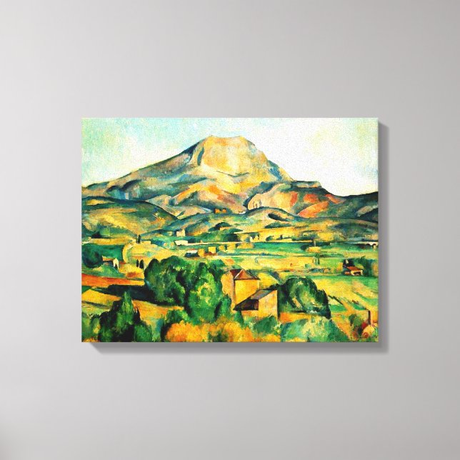 Impressão Em Tela Cezanne Mont Sainte-Victoire (Frente)