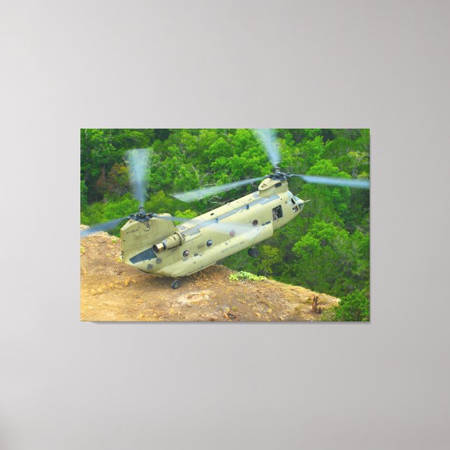 Impressão Em Tela CH-47F CHINOOK 32x48 (Frente)