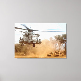Impressão Em Tela CH-53E SUPER STALLION 24x36