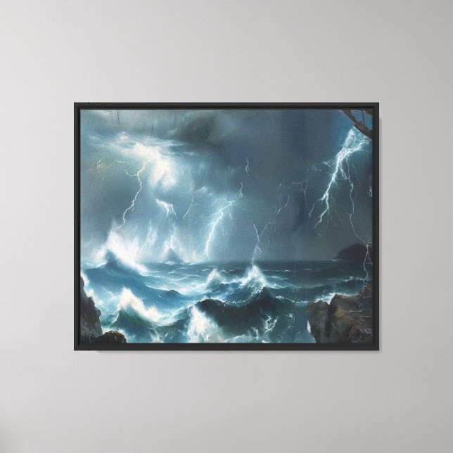 Impressão Em Tela Chamada de Tempest (Frente)