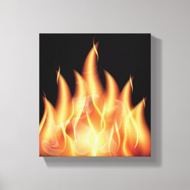 Impressão Em Tela chamas vetoriais1- CHAVES QUENTE DE FOGO QUEIMANDO (Frente)