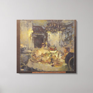 Impressão Em Tela Champanhe