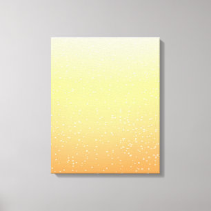 Impressão Em Tela Champanhe com Arte de Fundo de Pequenas Bolhas