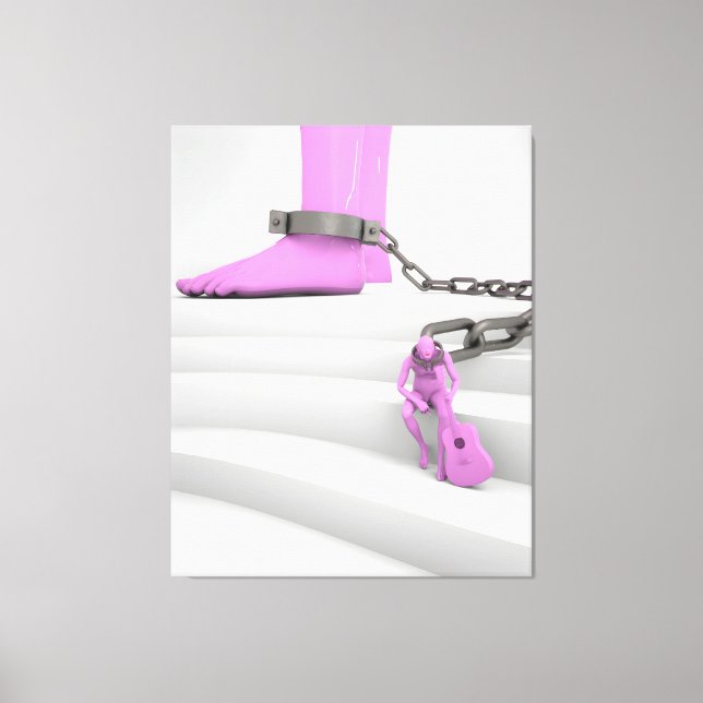 Impressão Em Tela Chão de Giz (homenagem a Zé Ramalho) (Frente)