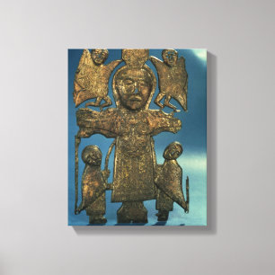 Impressão Em Tela Chapa da crucificação de St John, século VII