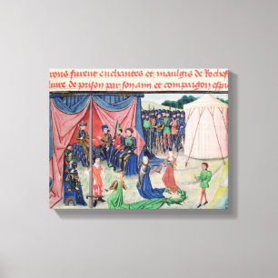 Impressão Em Tela Charlemagne e seus barons que enchanted