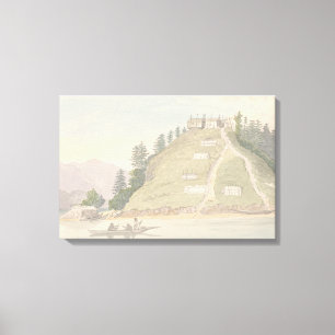 Impressão Em Tela Charles Hamilton Smith - Aldeia do Índio Amigo