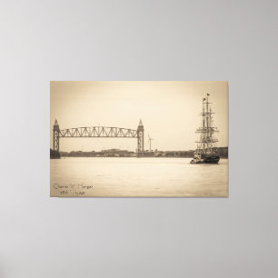 Impressão Em Tela Charles W. Morgan 38th Voyage