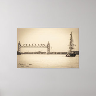 Impressão Em Tela Charles W. Morgan 38th Voyage