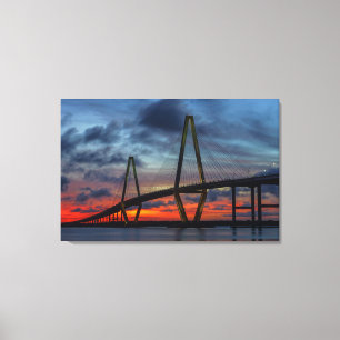 Impressão Em Tela Charleston Fire Like Sunset
