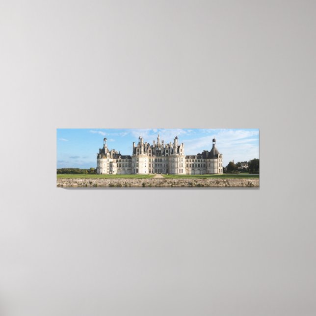 Impressão Em Tela Chateau Chambord (Frente)