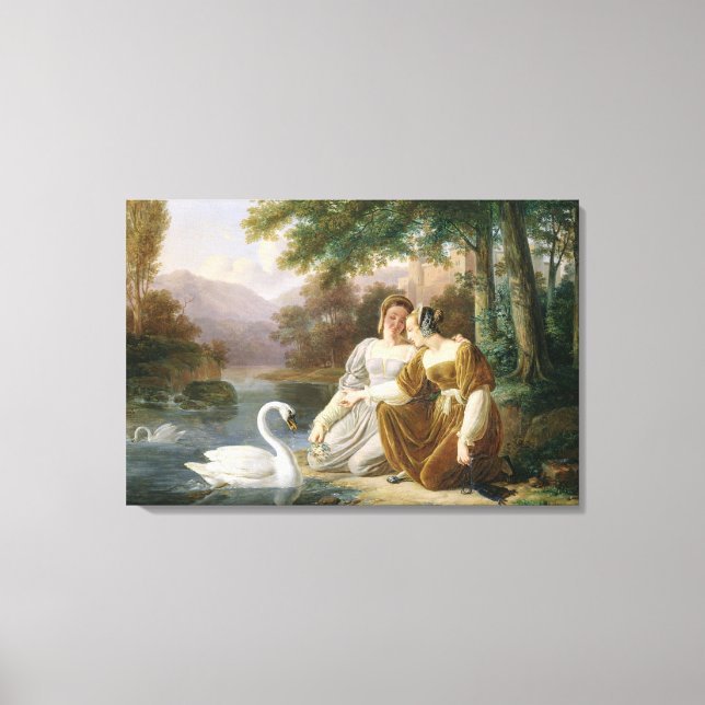 Impressão Em Tela Chatelaines (Frente)