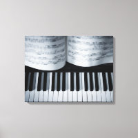 Chaves de Piano e Livro de Música