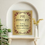 Impressão Em Tela Chazak Chazak Seja Forte Bíblia Inglesa Hebraica<br><div class="desc">O design está disponível em vários tamanhos. A impressão de arte de canvas esticada cumprimentará qualquer estilo de design. O texto apresenta o verso Bíblia em 2 Samuel 10, חֲ זַ חֲ זַ ק וְ נִ תְ ק חַ זֵ ק das: Chazak, V'nitchazek [Seja forte, seja forte, seja forte, e...</div>