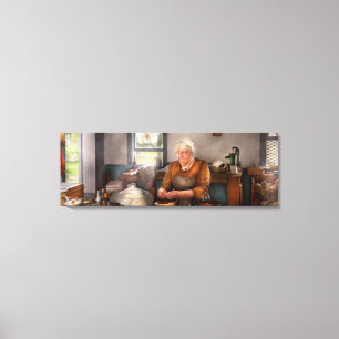 Impressão Em Tela Chef - Cozinha - Cerejas de limpeza