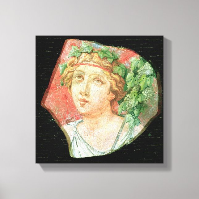 Impressão Em Tela Chefe de um bacchante (Frente)