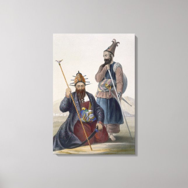 Impressão Em Tela Chefe do Executivo e Assistente de Sua Majestade (Frente)