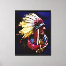 Chefe Nativo da tribo "Hunkpapa"