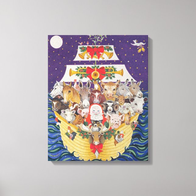 Impressão Em Tela Chegada de Natal (Frente)