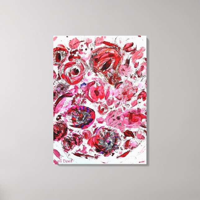 Impressão Em Tela Cheio apaixonado da emoção (Frente)