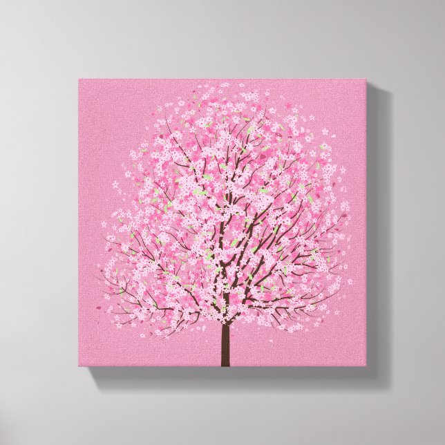 Impressão Em Tela Cherry Blossom (Frente)