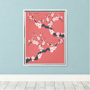 Impressão Em Tela Cherry Blossom Harmony Art