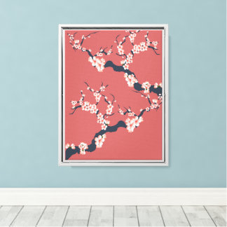 Impressão Em Tela Cherry Blossom Harmony Art