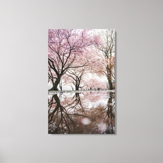 Impressão Em Tela Cherry Blossoms (Frente)
