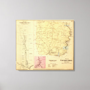 Impressão Em Tela Cherrytree Township