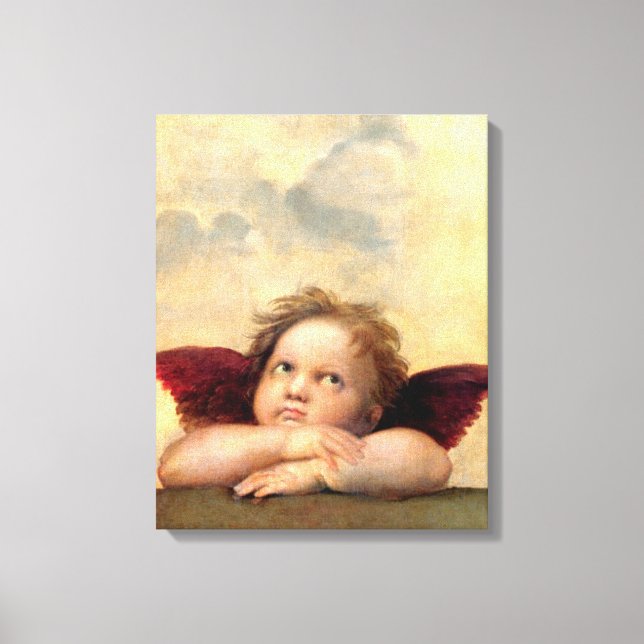 Impressão Em Tela Cherub por Raphael (Frente)