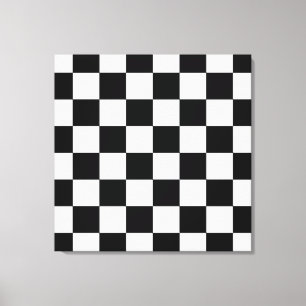 Impressão Em Tela Chessboard