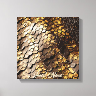 Impressão Em Tela Chic Slithering