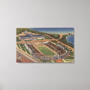 Impressão Em Tela Chicago, Illinois - soldados campo e campo