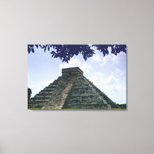 Impressão Em Tela Chichen Itza